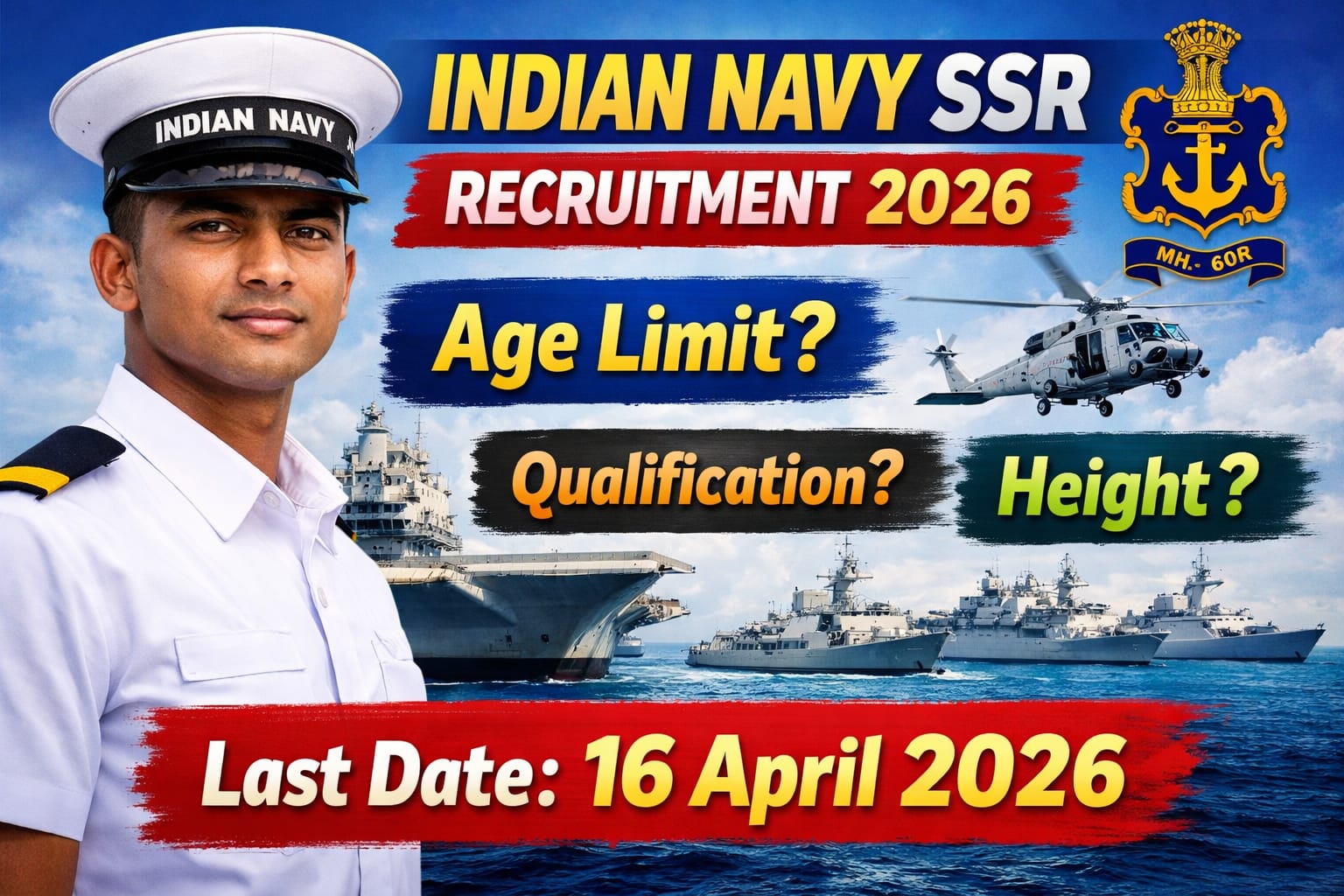 Indian Navy SSR Recruitment 2026